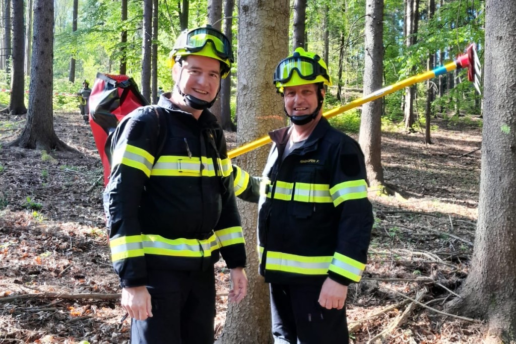 Waldbrandübung Stadt Schlaining